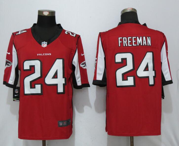 2017 New Nike Atlanta Falcons #24 Freeman Red Limited Jersey->atlanta falcons->NFL Jersey